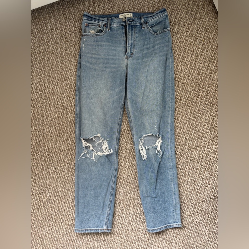 Abercrombie & Fitch Light Blue Denim Jeans